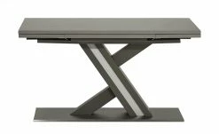 Berger & Rath Säulentisch ausziehbar Trix | Londra (Hellgrau) 160|cm -Hoeffner Verkäufe 14307412 9 202103102234