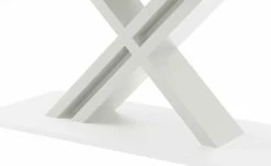 Berger & Rath Säulentisch ausziehbar Trix | Weiß-Creme 160|cm -Hoeffner Verkäufe 14307416 2 202103121242