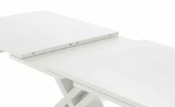 Berger & Rath Säulentisch ausziehbar Trix | Weiß-Creme 160|cm -Hoeffner Verkäufe 14307416 3 202103121242