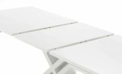 Berger & Rath Säulentisch ausziehbar Trix | Weiß-Creme 160|cm -Hoeffner Verkäufe 14307416 4 202103121242