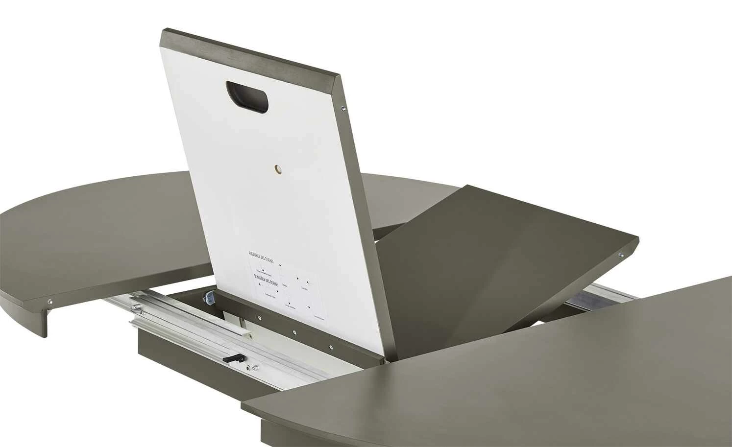 Berger & Rath Säulentisch ausziehbar Xeno Berger & Rath Säulentisch ausziehbar Xeno | Londra (Hellgrau) 95|cm -Hoeffner Verkäufe 14307418 4 202103022233