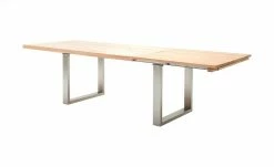 Woodford Kufentisch Aaron | 220|cm Eiche Bianco Edelstahl -Hoeffner Verkäufe 14307784 3 202011052342