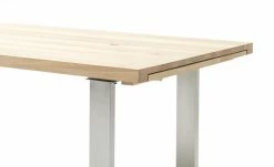 Woodford Kufentisch Aaron | 220|cm Eiche Bianco Edelstahl -Hoeffner Verkäufe 14307784 6 202011052342