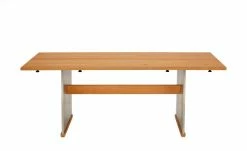 Wohnwert Esstisch ausziehbar Der Wangentisch | Holzwerkstoff furniert Oberflächenbehandlung: Wachseffektlack 160|cm -Hoeffner Verkäufe 14307828 3 202010290741