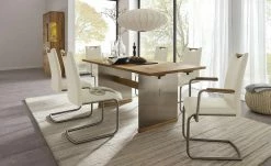 Wohnwert Esstisch ausziehbar Der Wangentisch | Massivholz Oberflächenbehandlung: geölt 160|cm