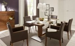 Wohnwert Esstisch Der Säulentisch | Holzwerkstoff furniert 160|cm