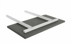 maison bleue Ansteckplatte massiv Bendix | 50|cm Grau -Hoeffner Verkäufe 14308408 3 202102232235