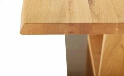 Woodford Säulentisch massiv Ateno | mit Baumkante ca. 200x100 cm -Hoeffner Verkäufe 14309214 7 202101262258