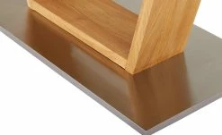 Woodford Säulentisch massiv Ateno | mit Baumkante ca. 220x100 cm -Hoeffner Verkäufe 14309215 6 202101262258