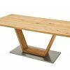 Woodford Säulentisch massiv Ateno | mit gerader Kante ca. 200x100 cm -Hoeffner Verkäufe 14309228 1 202108092232