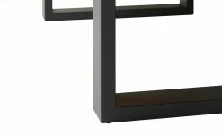 Woodford Kufen-Esstisch massiv Lavello | Wildeiche Anthrazit ca. 180x100 cm -Hoeffner Verkäufe 14309245 4 202101292237