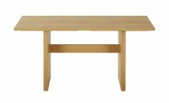 Wohnwert Esstisch ausziehbar Der Wangentisch | Holzwerkstoff furniert 160|cm Oberflächenbehandlung: geölt -Hoeffner Verkäufe 14309704 10 202203041236