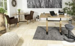 Esstisch höhenverstellbar Vince | Wildeiche