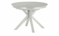 Berger & Rath Keramik Säulentisch Xeno | Weiß-Creme 95|cm