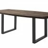 Woodford Kufentisch massiv Calotta | 200|cm Walnut (Braun) U-Form Anthrazit -Hoeffner Verkäufe 15301486 1 202106211241