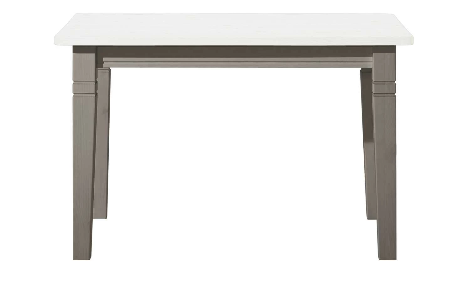 maison bleue Esstisch massiv Florian maison bleue Esstisch massiv Florian | Grau / Weiß ca. 140x90 cm -Hoeffner Verkäufe 15301792 4 202108311235