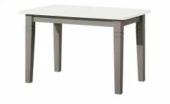 maison bleue Esstisch massiv Florian | Grau / Weiß ca. 140x90 cm 2 maison bleue Esstisch massiv Florian | Grau / Weiß ca. 140x90 cm -Hoeffner Verkäufe 15301792 5 202108311235