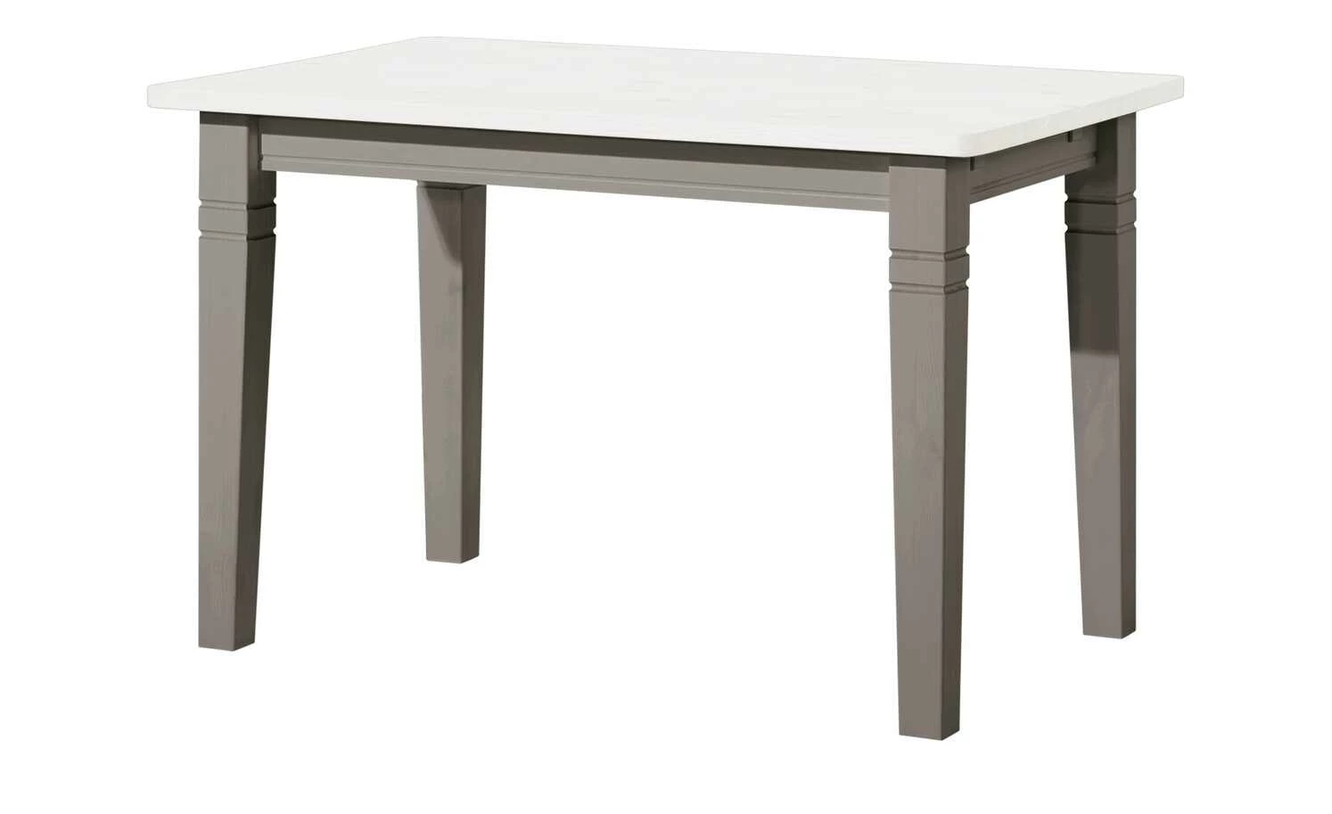 maison bleue Esstisch massiv Florian maison bleue Esstisch massiv Florian | Grau / Weiß ca. 140x90 cm -Hoeffner Verkäufe 15301792 5 202108311235