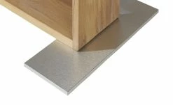 Woodford Säulentisch ausziehbar Mila | Eiche Bianco ca. 130x90 cm -Hoeffner Verkäufe 15302455 10 202106221242