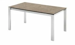 Connubia Keramiktisch ausziehbar Baron | Haselnussbraun ca. 130x85x75 cm (LBH)