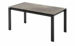 Connubia Keramiktisch ausziehbar Baron | ca. 160x85x75 cm (LBH) Bleigrau (Grau)