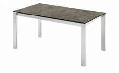 Connubia Keramiktisch ausziehbar Baron | ca. 110x70x75 cm (LBH) Bleigrau