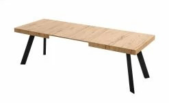 Connubia Esstisch ausziehbar Bold | Eiche natur (Nachbildung) Schwarz 3 Connubia Esstisch ausziehbar Bold | Eiche natur (Nachbildung) Schwarz -Hoeffner Verkäufe 15305222 4 202112131235