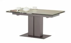 Connubia Säulentisch ausziehbar Pegaso | Salzweiß Taubengrau -Hoeffner Verkäufe 15305232 6 202205021317