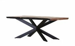 Woodford Massiv-Baumkantentisch mit Sterngestell Sida
