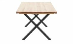 Woodford Massivholztisch ausziehbar Sovis | Eiche Bianco / Anthrazit ca. 180x100 cm 2 Woodford Massivholztisch ausziehbar Sovis | Eiche Bianco / Anthrazit ca. 180x100 cm -Hoeffner Verkäufe 15309015 2 202207142232