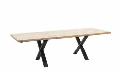 Woodford Massivholztisch ausziehbar Sovis | Eiche Bianco / Anthrazit ca. 180x100 cm 7 Woodford Massivholztisch ausziehbar Sovis | Eiche Bianco / Anthrazit ca. 180x100 cm -Hoeffner Verkäufe 15309015 8 202207142232