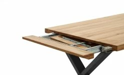 Woodford Massivholztisch ausziehbar Sovis | Wildeiche / Anthrazit ca. 200x100 cm -Hoeffner Verkäufe 15309018 8 202207142232