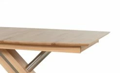 Woodford Säulentisch massiv ausziehbar Tristan | ca. 160x90 cm mit 2 Einlegeplatten -Hoeffner Verkäufe 16300082 11 202208252234