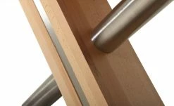 Woodford Säulentisch massiv ausziehbar Tristan | ca. 160x90 cm mit 2 Einlegeplatten -Hoeffner Verkäufe 16300082 8 202208252234