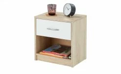 Nachtkommode Ashford | Eiche Sonoma (Nachbildung) / Weiß 1|Stück 7 Nachtkommode Ashford | Eiche Sonoma (Nachbildung) / Weiß 1|Stück -Hoeffner Verkäufe 500002800 8 202205031246